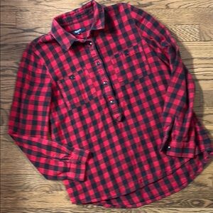 Madewell Buffalo plaid flannel Shirt M